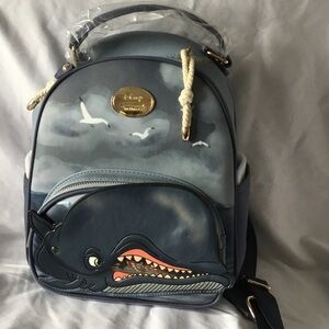 Disney My Universe Pinnochio Monstro Whale Mini Backpack